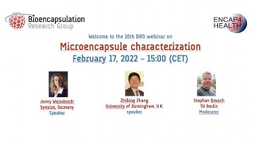10. Microcapsule pratical characterization