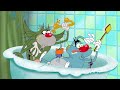 Oggy und die Kakerlaken 🧼 Es ist Badezeit 🧼 Volledige aflevering in HD