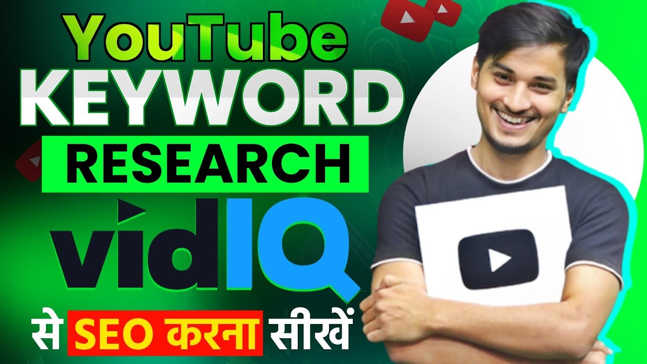 Youtube Keyword Research | Vidiq Tutorial | YouTube SEO 2024 - YouTube