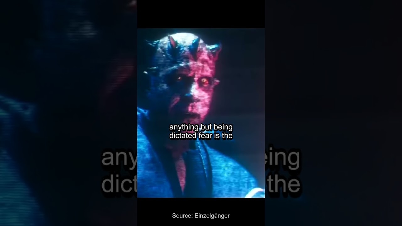 Master vs Slave Morality The Sith as Nietzschean Masters