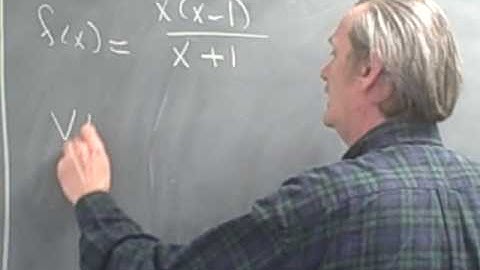 Ma 112 Section 3.4 Graphing Rational Functions part 4