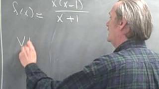 Ma 112 Section 3.4 Graphing Rational Functions part 4