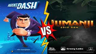 AGENT DASH - RUN FAST, DODGE QUICK! VS JUMANJI EPIC RUN │ GAMEPLAY ANDROID screenshot 4