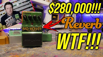 Digitech Bad Monkey Listing For $280,000! And Josh Scott JHS Pedals Video!