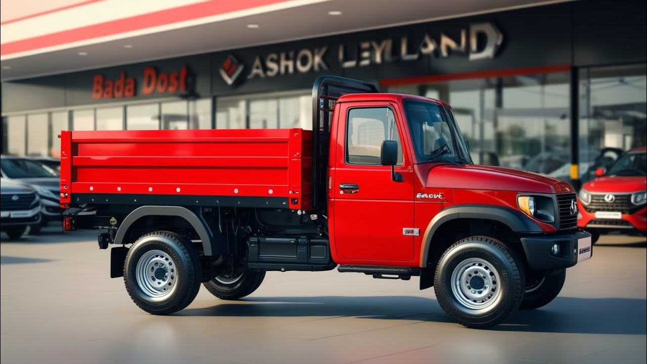 2026 Ashok Leyland Bada Dost Review | Red Mini Truck Price, Mileage & Performance India 💯👑😱