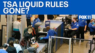 TSA may end restrictions on liquids in carry-ons  | FOX 11 LA