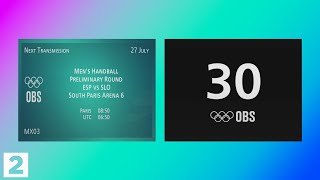OBS (Paris 2024) - Title Cards, Countdowns, etc.