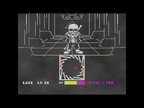 EndingTale Sans Fight Phase 1 Easy Mode By Sdl 