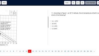 ACT Test 10 Section 4 Question 11