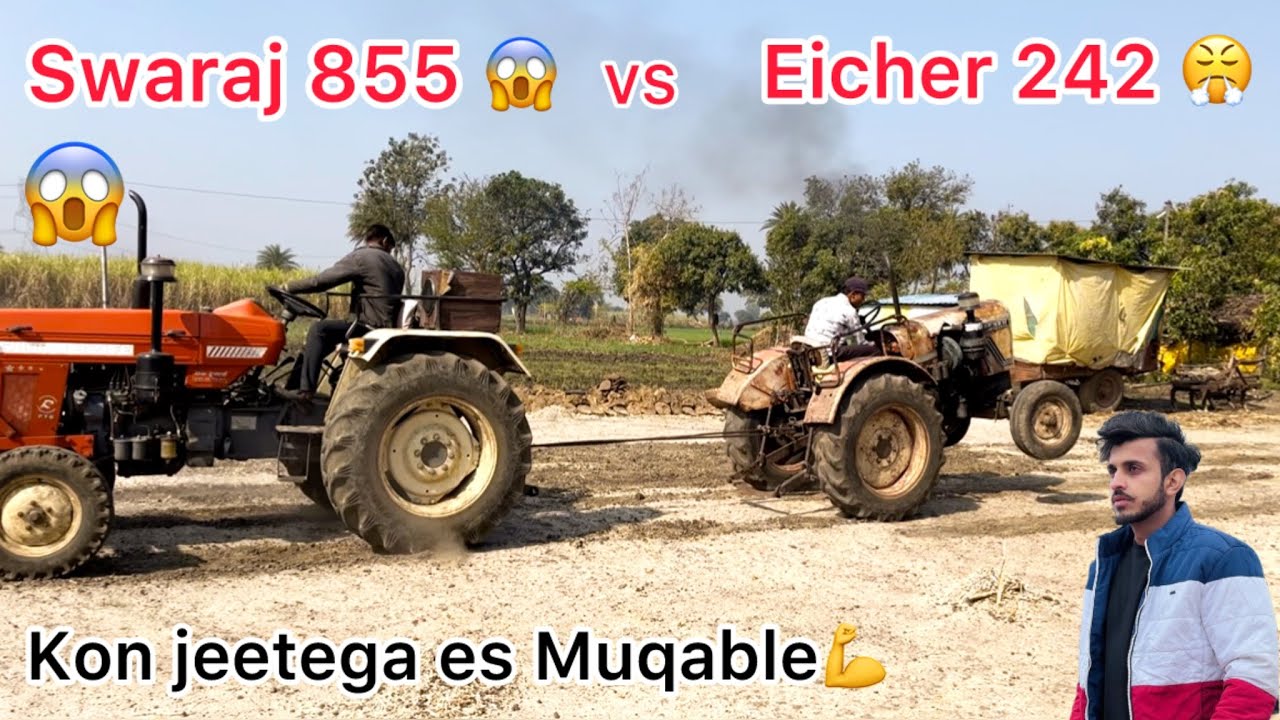 Swaraj 855 VS Eicher 242 dono ka maha muqabla kon jeetega 