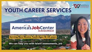 Jobs, new skills, and funding for credentials for New Mexico youth ages 16-24 in Albuquerque. #jobs