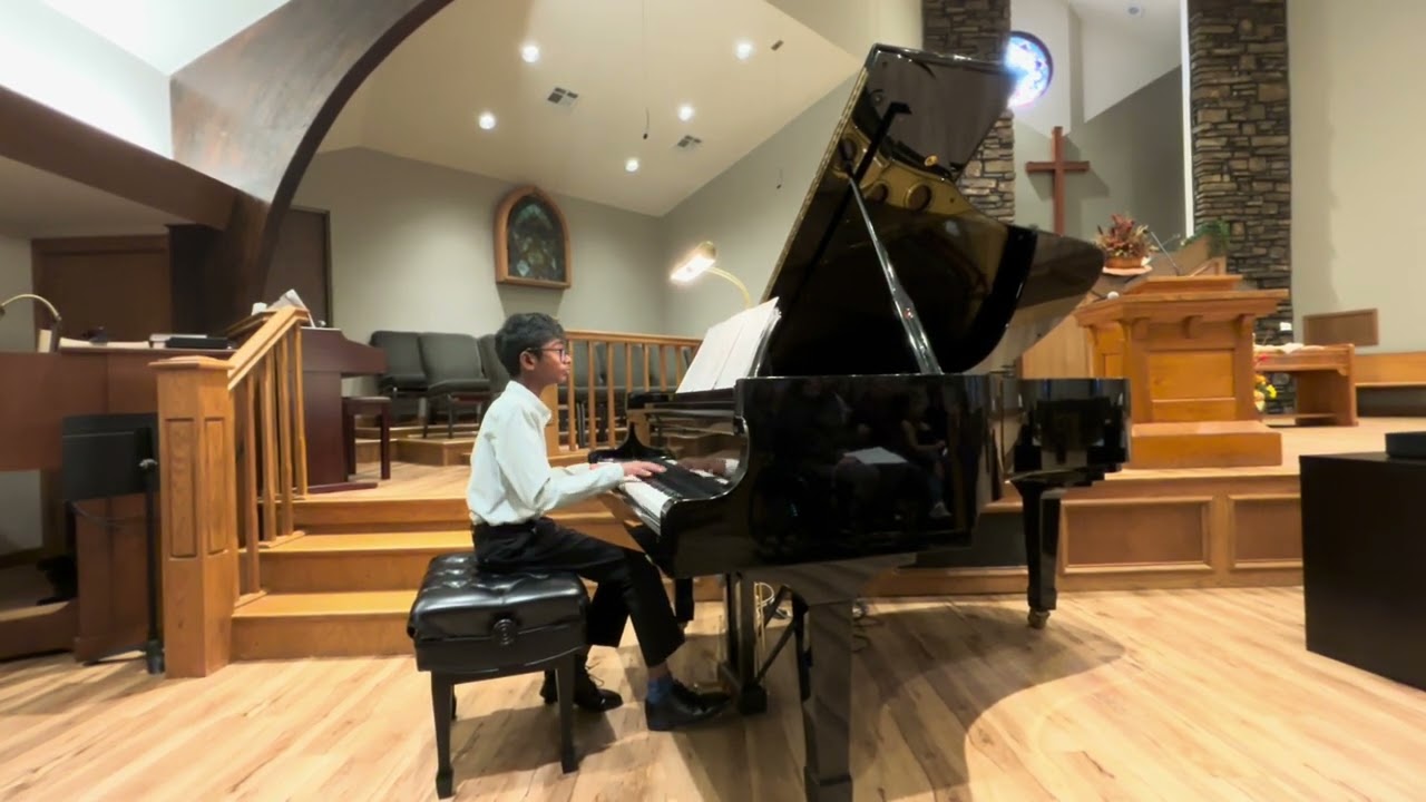 My Fall 2025 Piano Recital - Calm as the night by Carl Bohm
