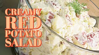 How To Make Southern Style CREAMY RED POTATO SALAD | Quick Simple Easy Recipe | Chef and More