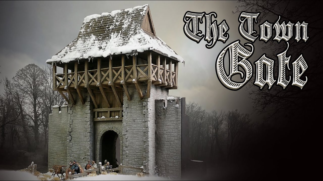 The Town Gate / 1:72 Medieval Diorama