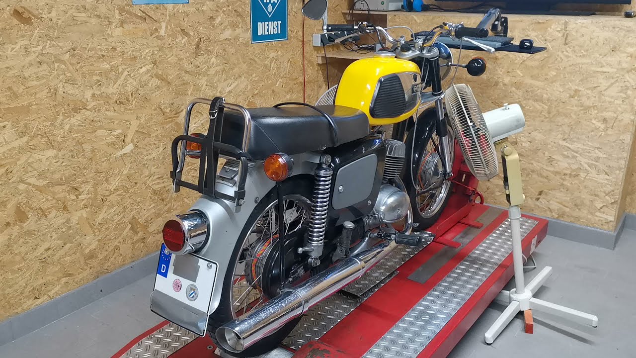 MZ TS ES 150 Prüfstand Vape Original Simson