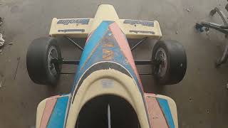 Indy kart go kart test drive