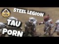 Играем  Битва в городе! Tau VS Steel Legion 1000pts Warhammer 40000