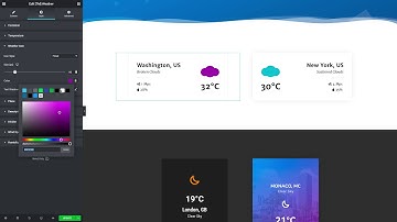 TM Elementor Addons - Weather