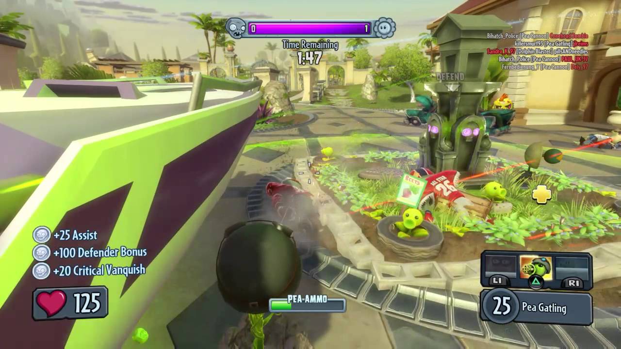 Plants vs Zombies Garden Warfare - YouTube