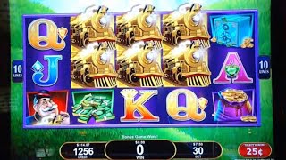 NONSTOP BONUS TRAINS on ALL ABOARD PIGGY PENNIES SLOT MACHINE - constant All Aboard Feature screenshot 3