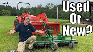 How to Buy Used Farm Equipment | John Deere Frontier GM3072 Finish Mower