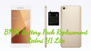 Xiaomi Redmi Y1 lite battery replacement
