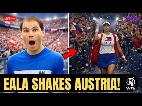 Video Grand ENTRY of Eala SHAKES Austria — Nadal SHOCKED Seeing Overcrowded Stadium!