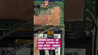 Samsung a22 5g - sm-a226b - testpoint frp/gmail bypass - chimera tool/unlock tool