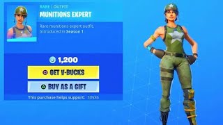 Buying The Rare Munitions Expert Skin