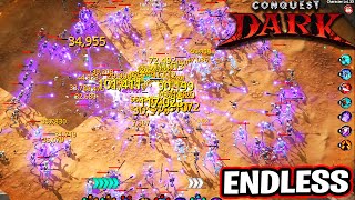 Crazy Attack Speed Immortal Thief Build in Endless Mode | Conquest Dark
