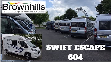 A LITTLE GEM ! SWIFT ESCAPE 604 2019 REVIEW/GUIDED TOUR