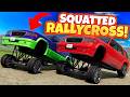 Squatted Vehicle Rallycross is BROKEN! (BeamNG Drive Mods)