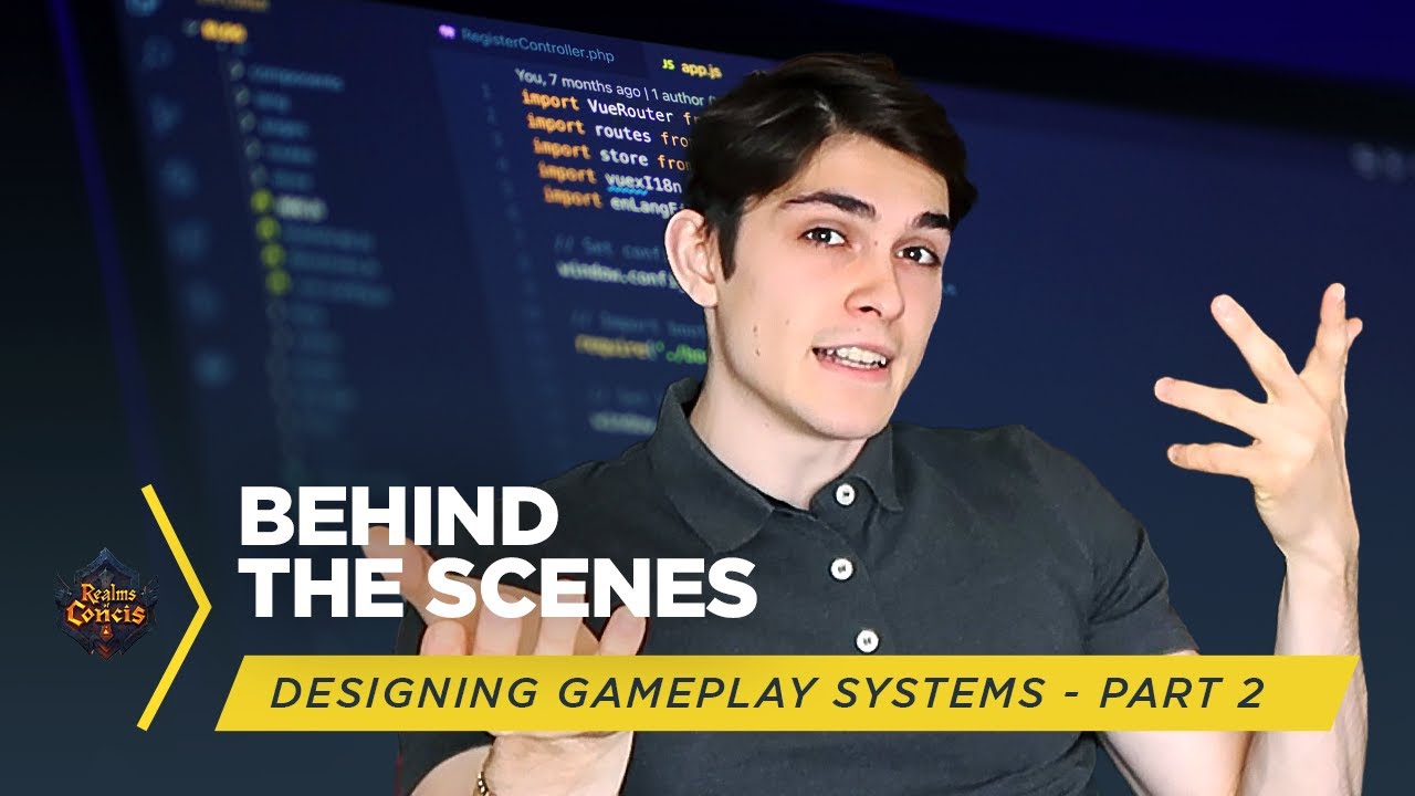Designing Gameplay Systems - Behind the scenes of Project “ROC” 4 part ...