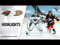 Wild @ Ducks 1/20/21 | NHL Highlights