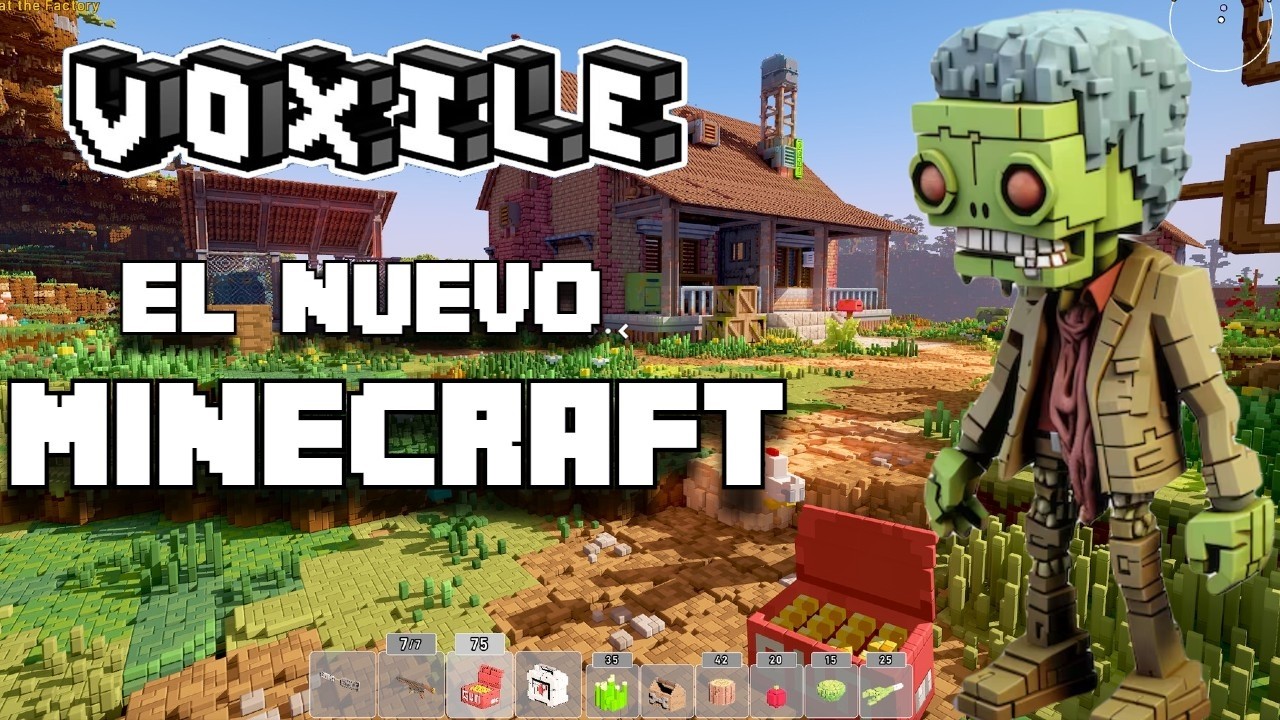 ¡ASI PODRIA SER MINECRAFT 2! VOXILE REVIEW - YouTube