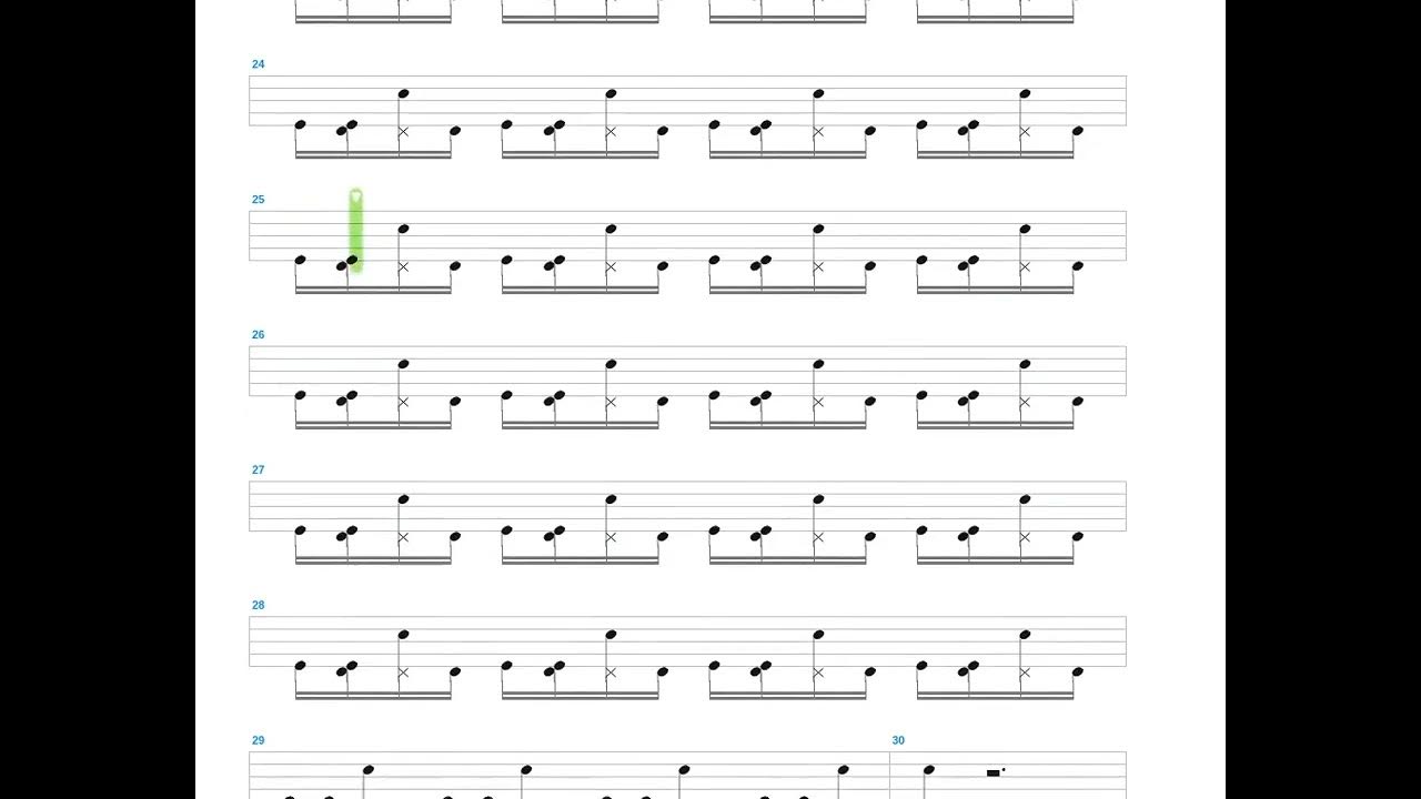 Jerry's Breakdown + Chet Atkins + Drum only + Drum tab YouTube