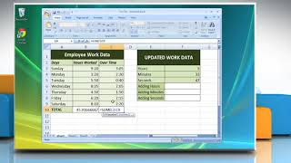 How to sum up time  in Microsoft Excel