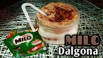 DALGONA MILO | How to make Dalgona Milo?