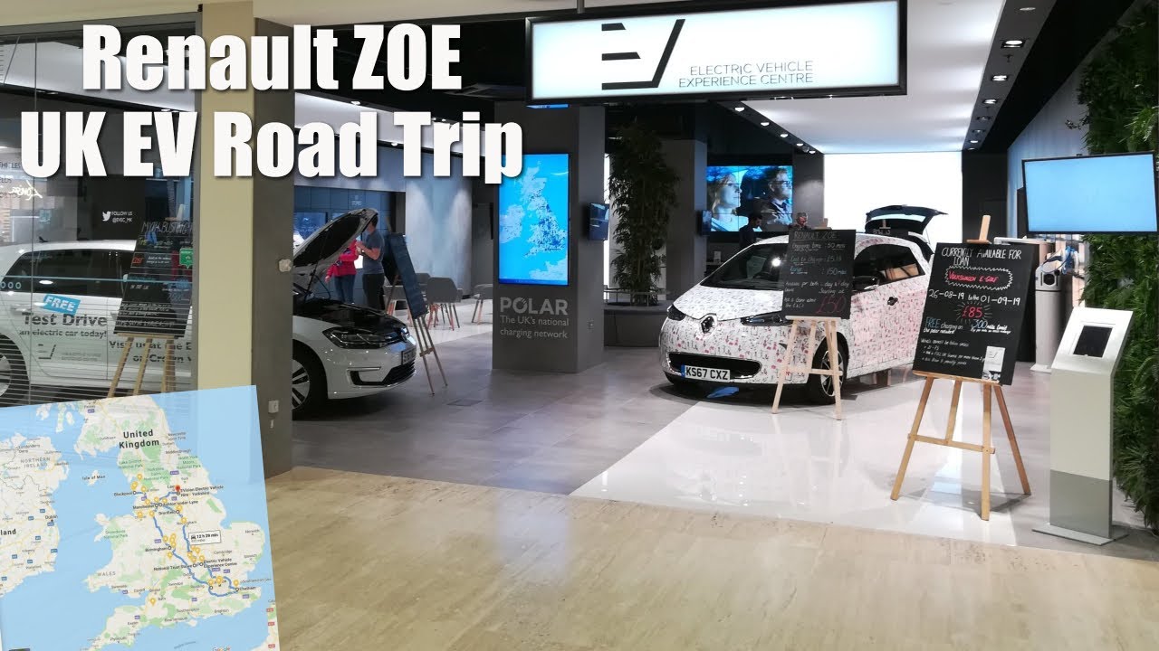 Renault ZOE ZE40 UK EV Road Trip: 848 Miles in an All-Electric Rental
