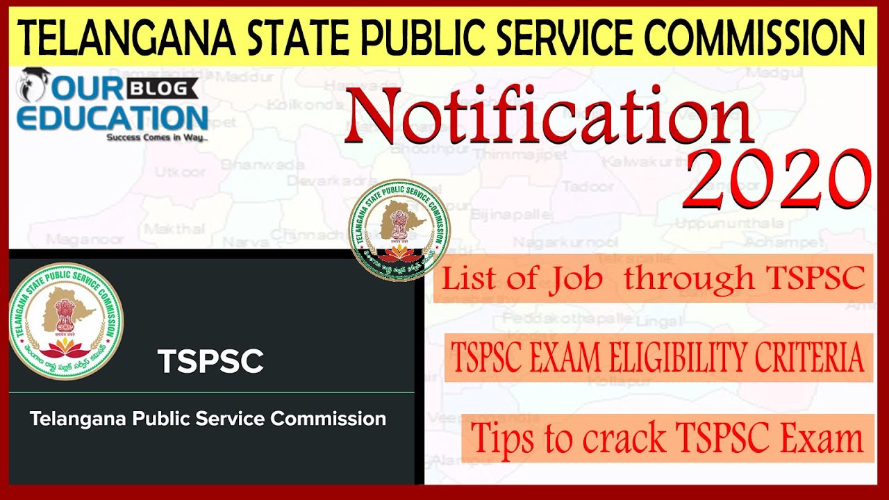 TSPSC 2020|| Telangana Public Service Commission|| Complete Details