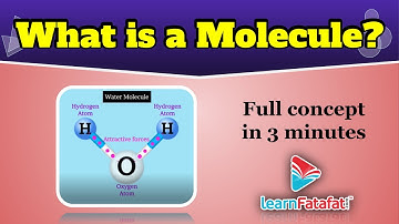 Class 9 Science Chapter 3 Atoms and Molecules - What is a molecule? | CBSE - LearnFatafat