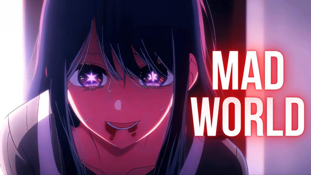 Nightcore - Mad World (Lyrics) (AMV)