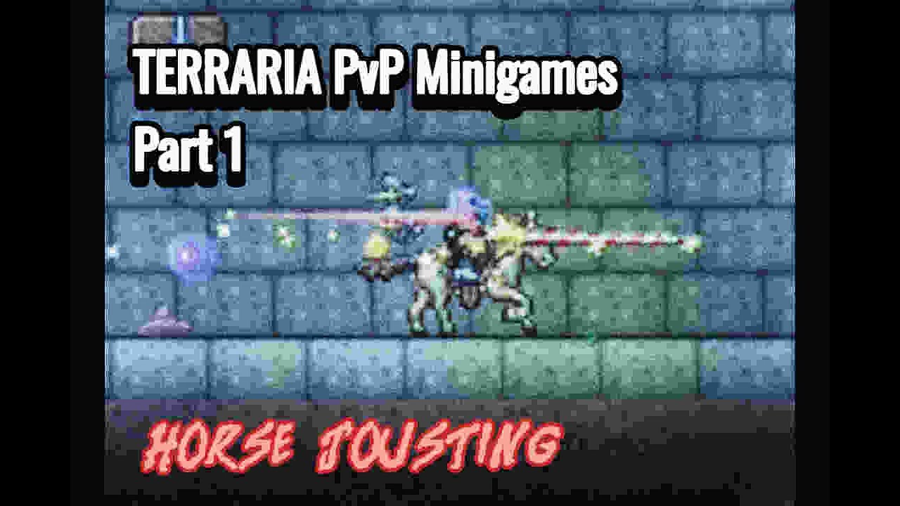 Terraria PvP - Jousting