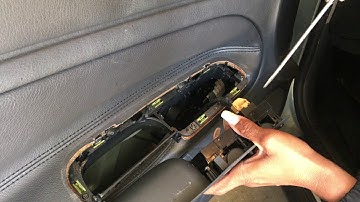 How to Replace Master Console Control Switch Power Window Panel 98-2005 Volkswagen Passat Golf Jetta