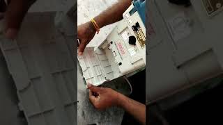 How to Remove Battery from VVPAT after end of the poll