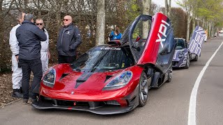 Amazing V12 Sounds Of The GMA T50s at Goodwood