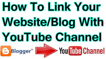how to link Website Or blog with YouTube channel In Hindi Urdu
