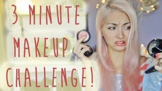 3 Minute Makeup Challenge Fail Brittany Balyn