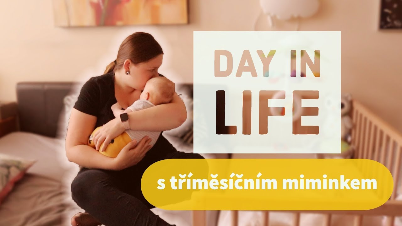 DAY IN LIFE | Den s tříměsíčním miminkem | VLOG | Monika Vighová