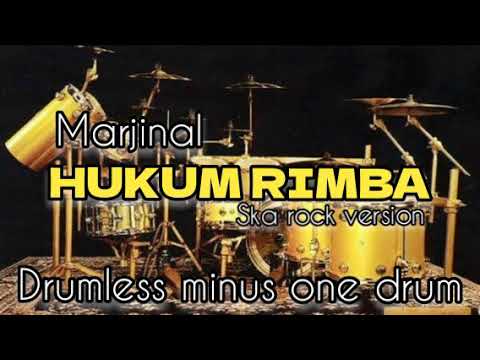 Marjinal - Hukum rimba ska rock version - No drum/tanpa drum